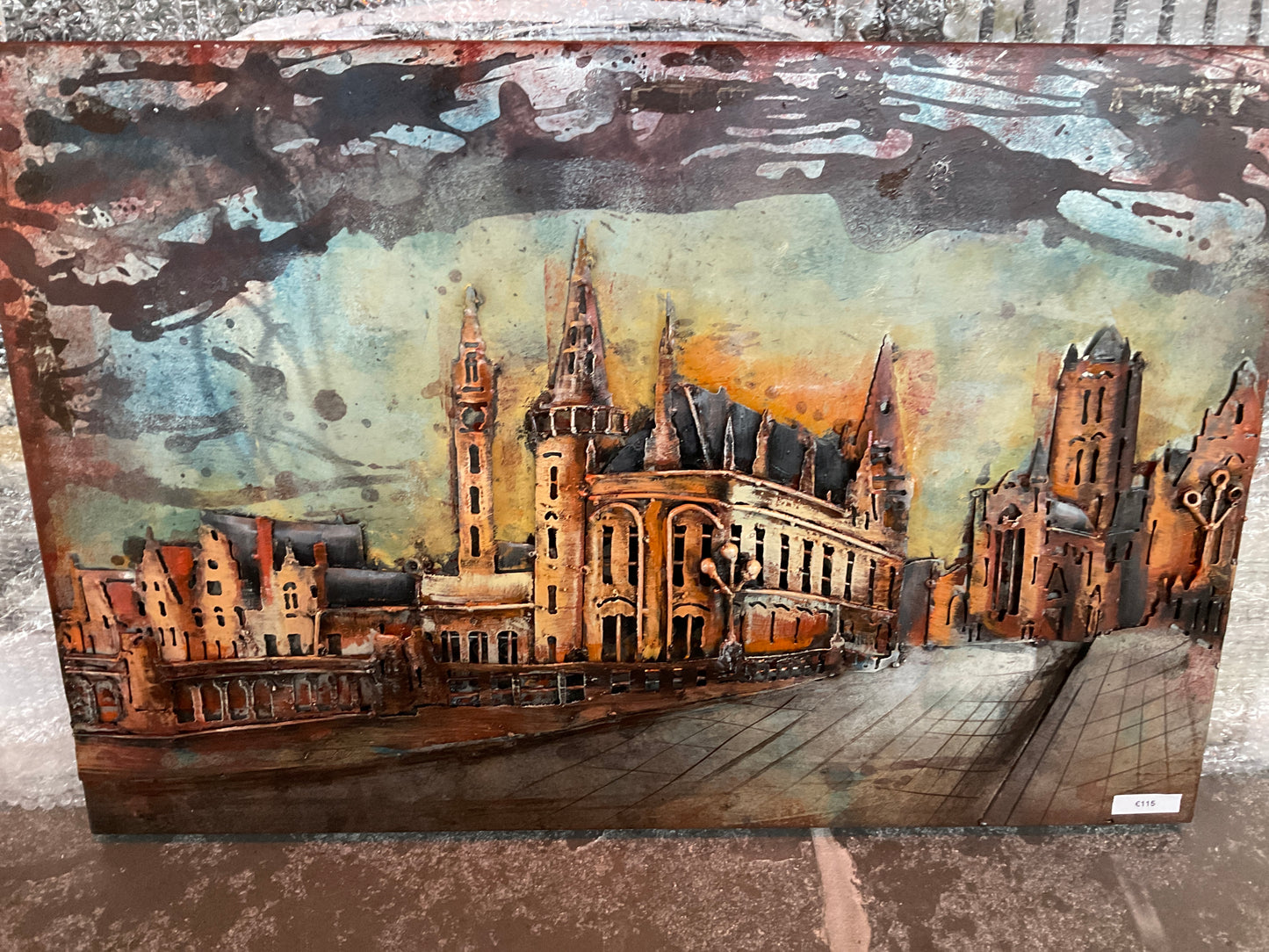 Ijzeren 3D Fotokader gravensteen Gent -20