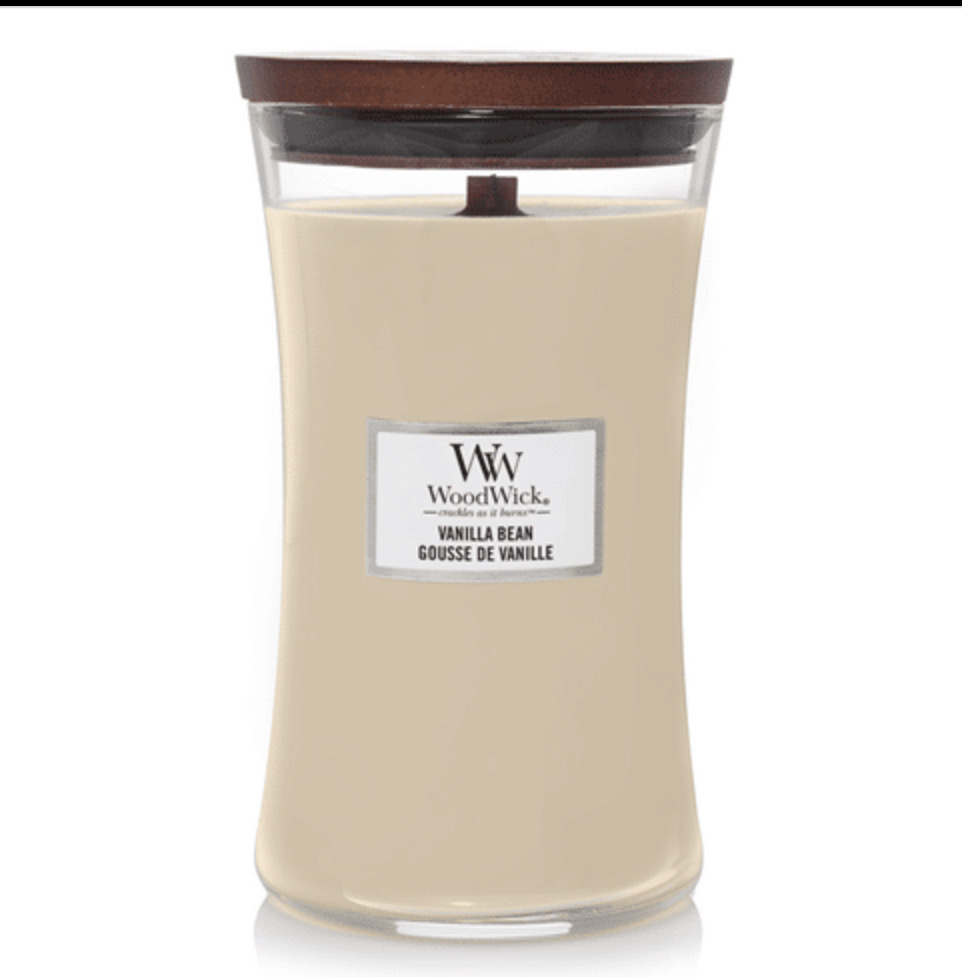 Woodwick Large Vanilla Bean -25%