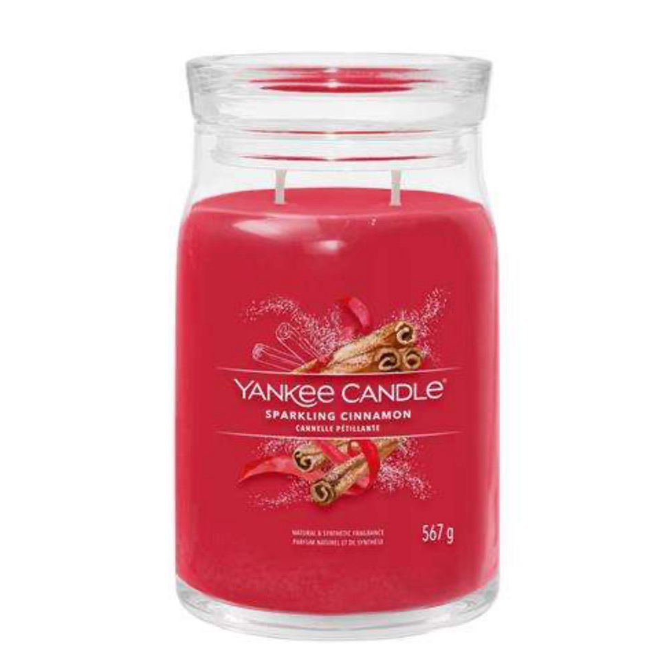 Yankee Candle Large Sparkling Cinnamon