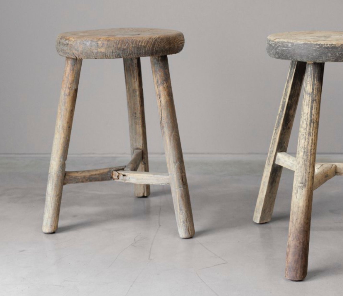 Ronde kruk HxBxD) 53x27x27 cm