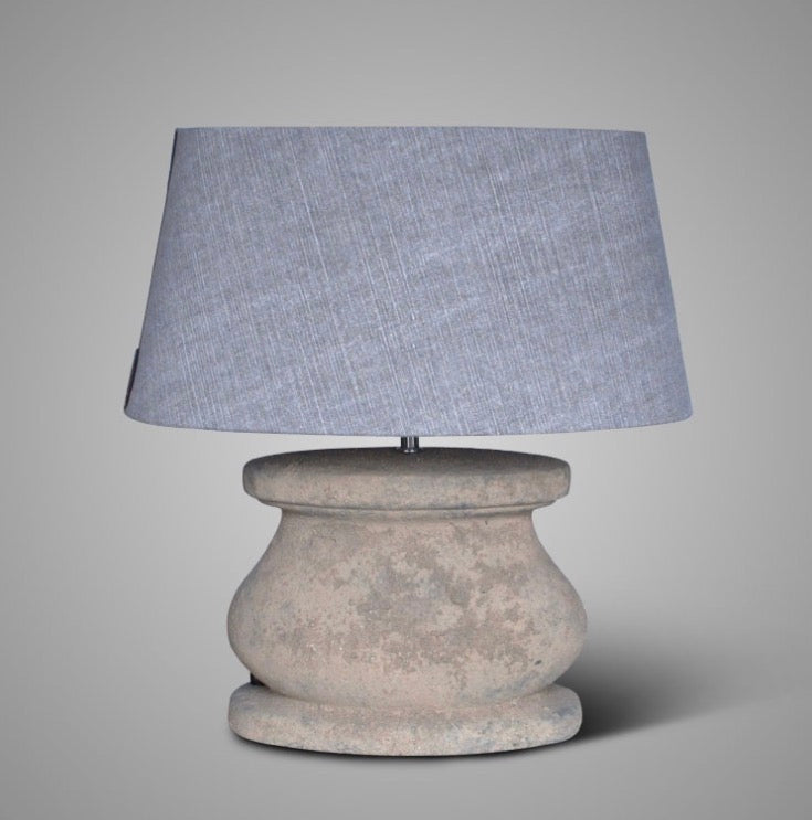 Lamp Oval Rustic 30X17X26 ex kap