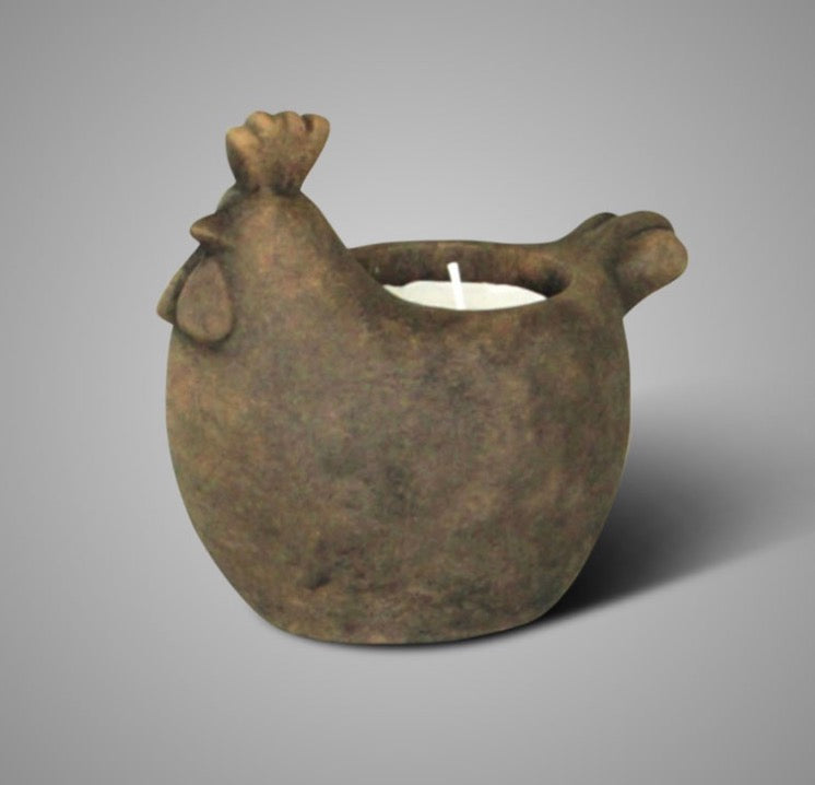 Tealightcup Chicken Majestic Brown M D.17 H.16