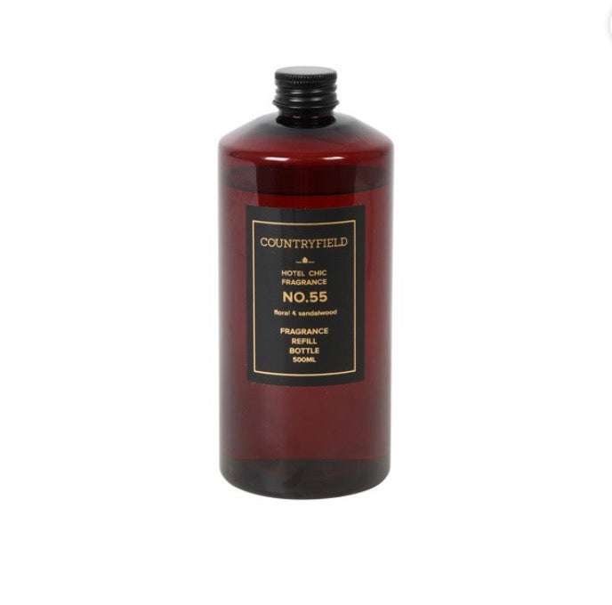 Geurstokjes navulling ro No.55, 500ml bruin-500ML