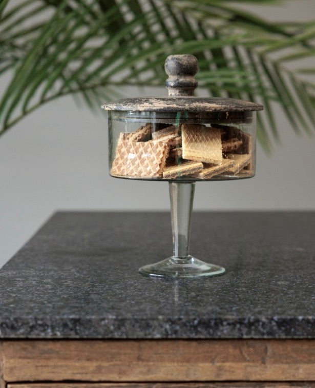 Glaspot op voet Vlissingen | Glass Collection