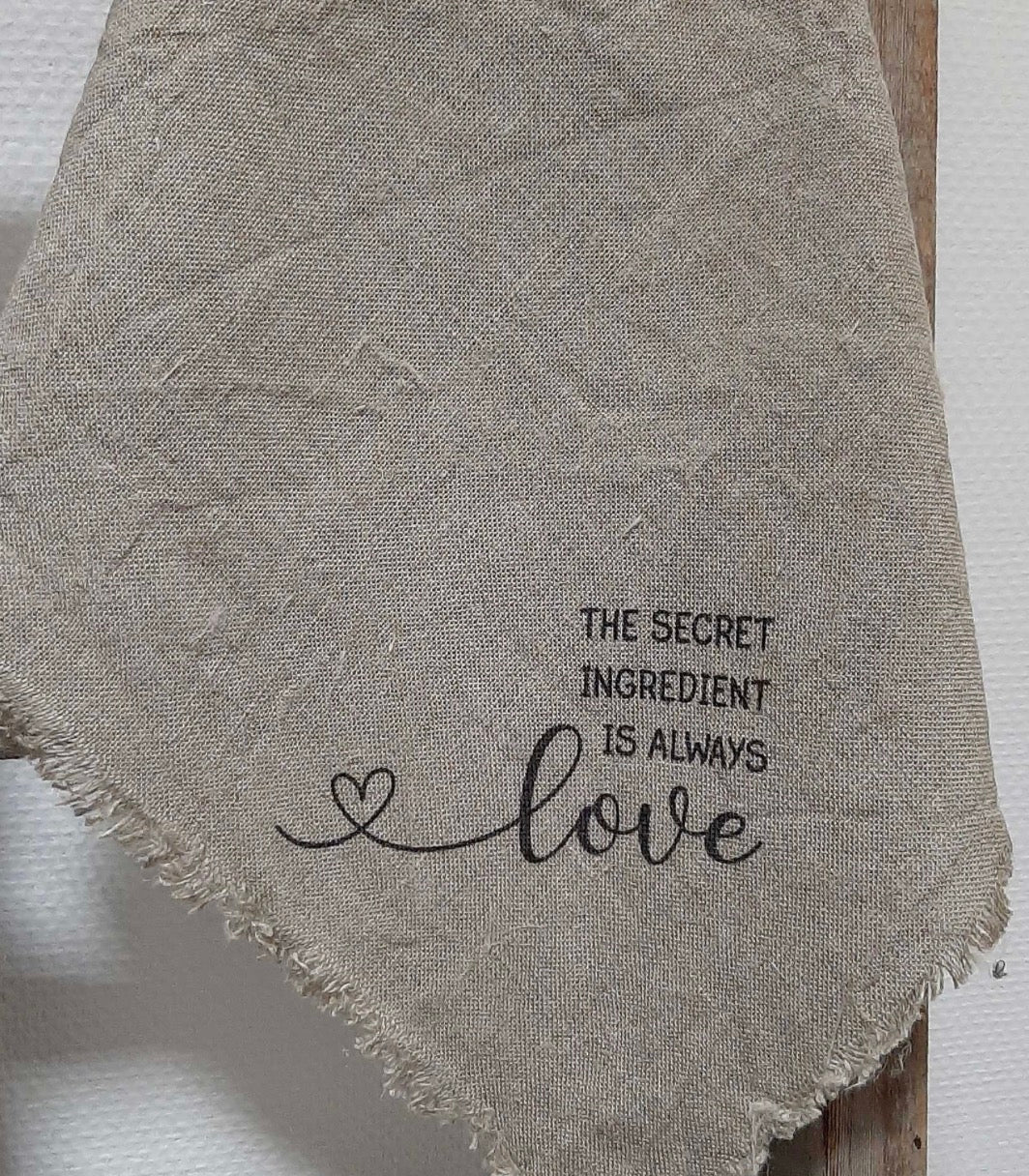 Shabby doek secret ingrediënt 50x50 cm