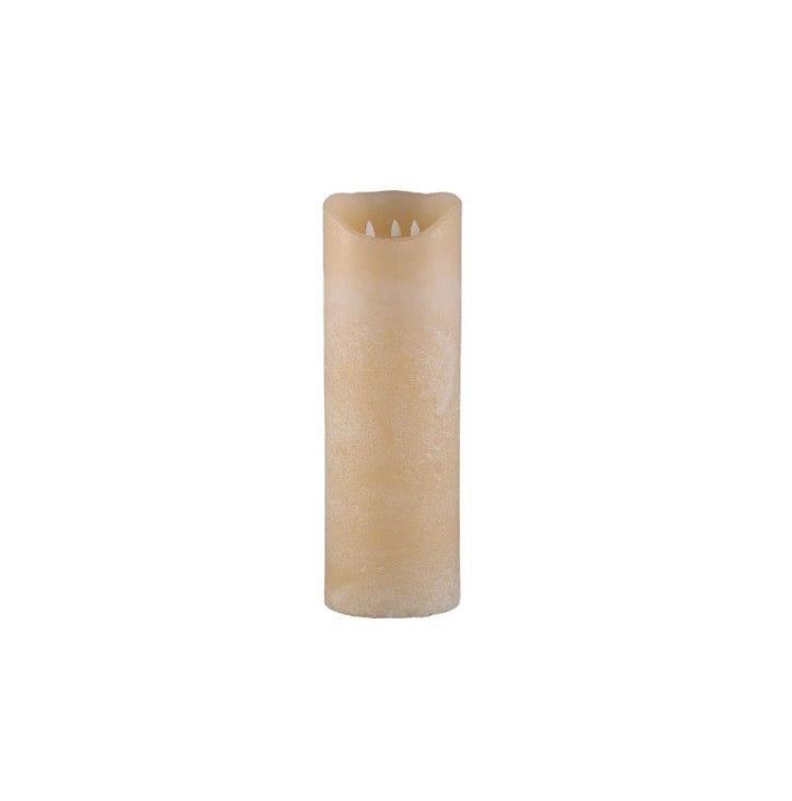 Led Light candle New Rustic wit movable flame L