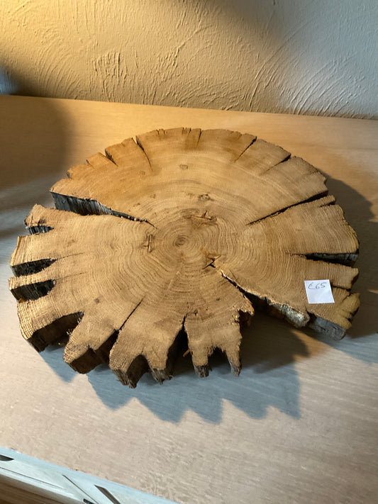 Exclusief Houten dienblad met antislipvoetjes -70%  boomschorsplank