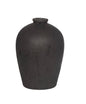 Still Black vaas met smalle hals ( middelgrote) Afmetingen Ca. 30 B x 30 D x 40 H cm