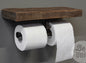 Toiletrolhouder dubbel Afmeting ca. (HxBxD) 10x33x12 cm