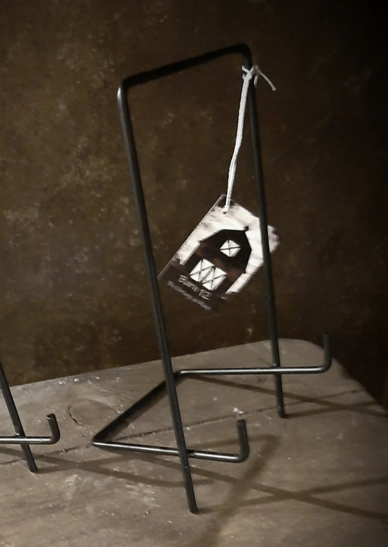 Houder Tekstbordje Zwart