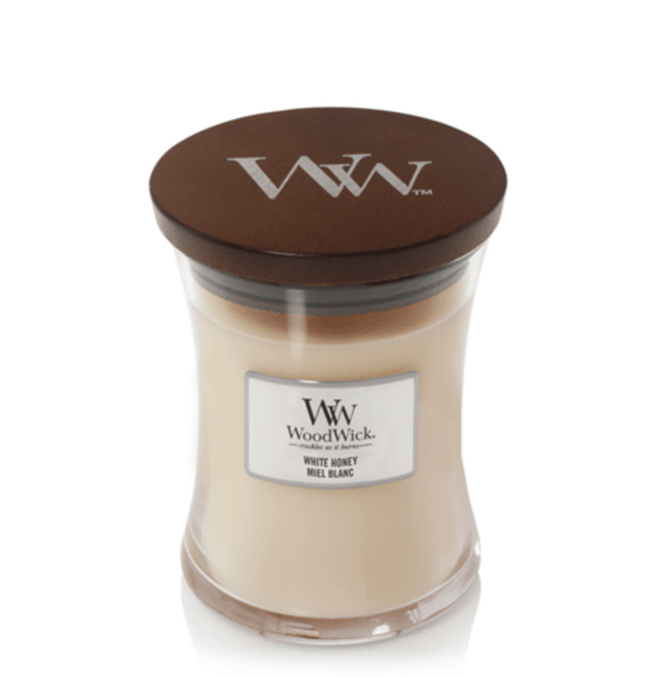 Woodwick Medium White Honey