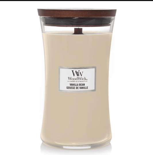 Woodwick Large Vanilla Bean -25%
