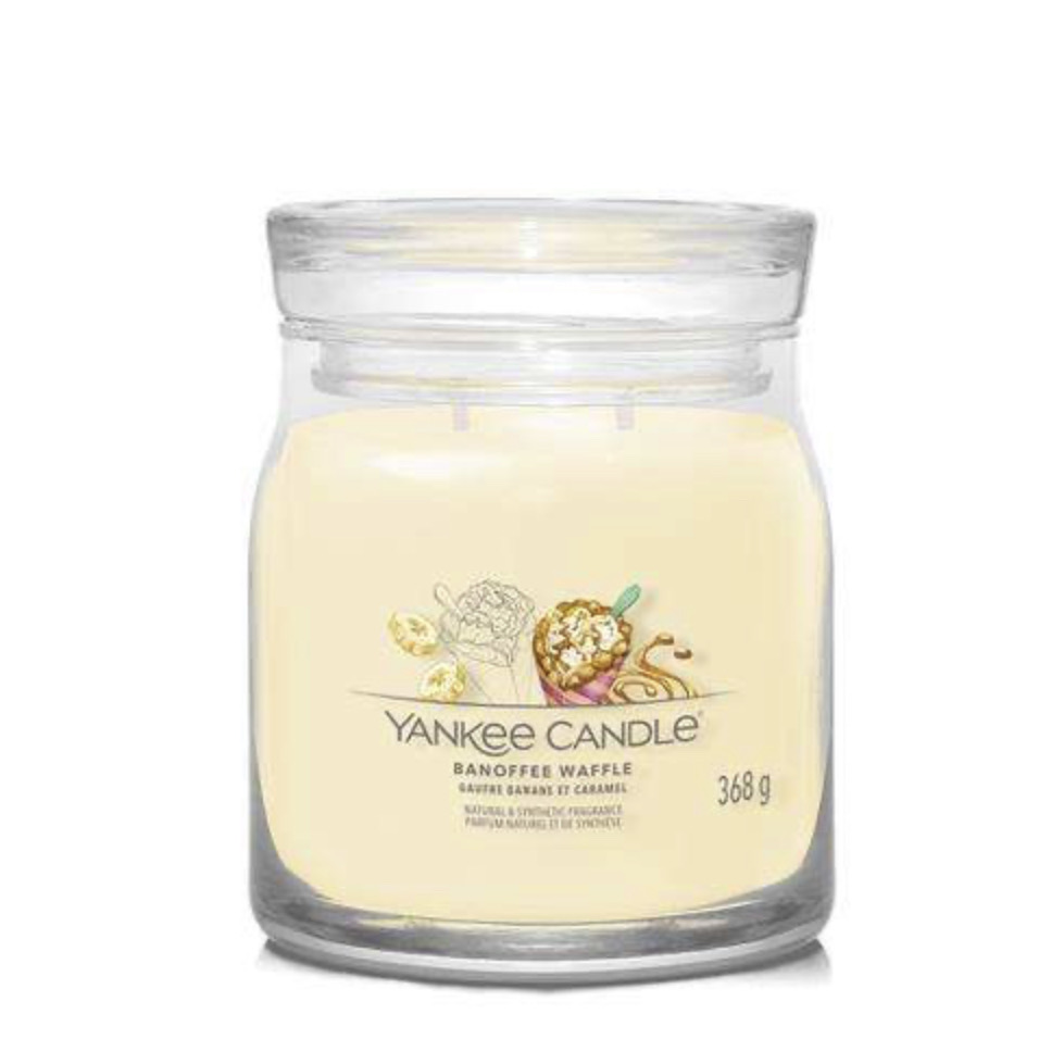Yankee Candle Medium Banoffee Waffle