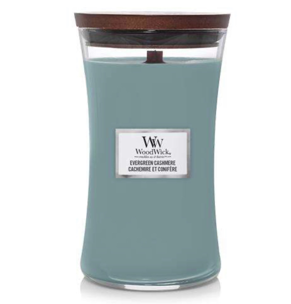 Woodwick Evergreen Cashmere ( Large)