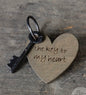 The key to my heart Afmeting ca. (HxBxD) 6x6x1 cm
