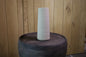 Smalle vaas beige