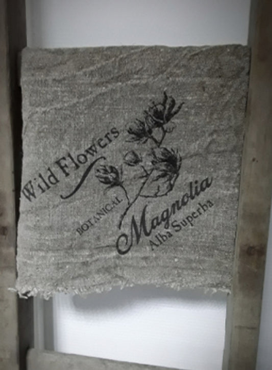 Shabby doek (groot) magnolia