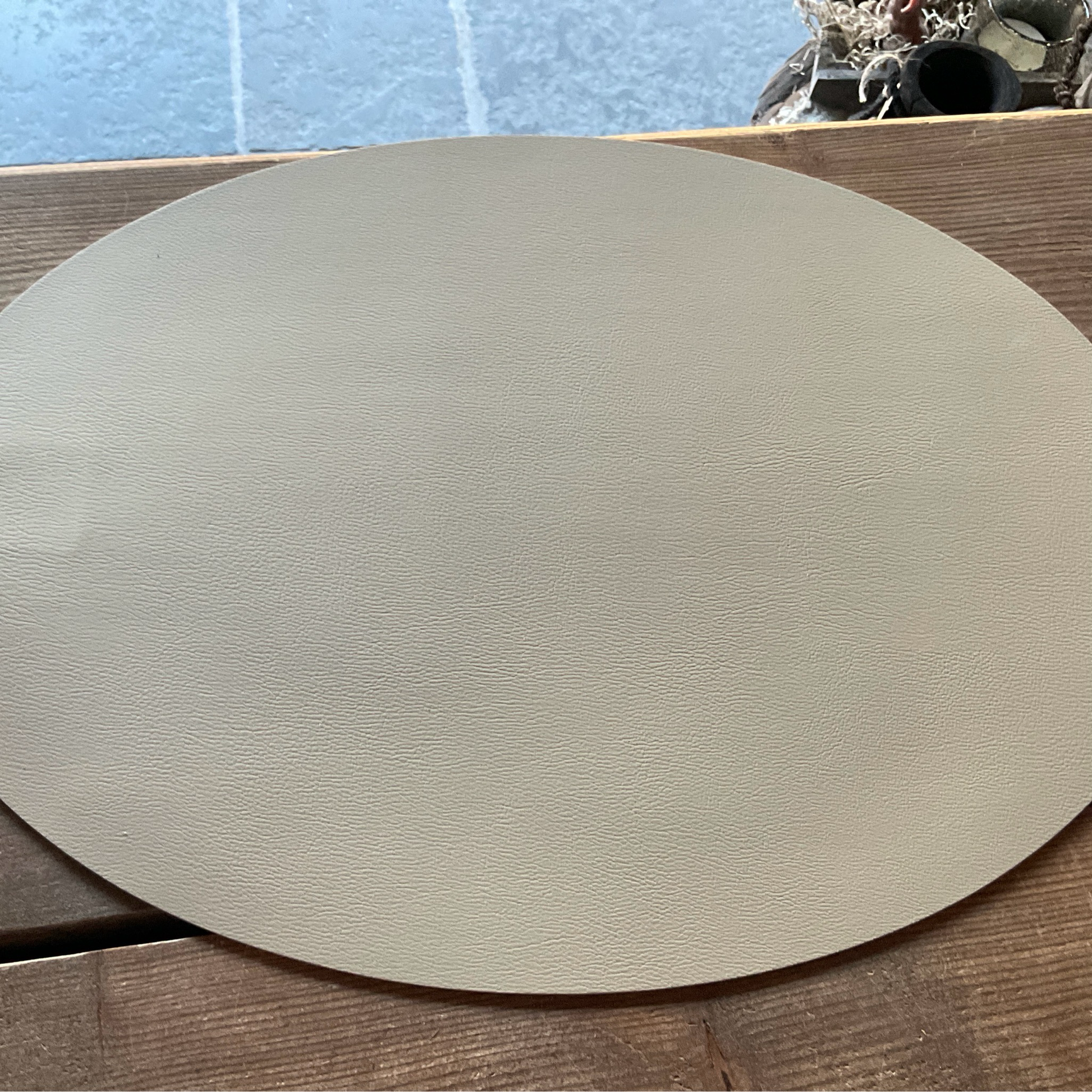 Placemat Ovaal Beige