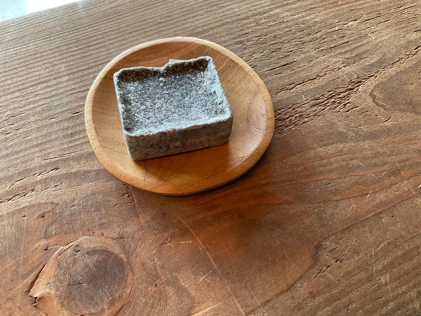 Schaaltje voor amberblokjes