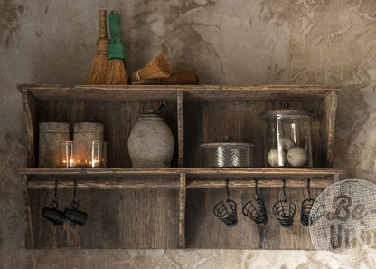 Dubbel wandrek 60x120x30cm