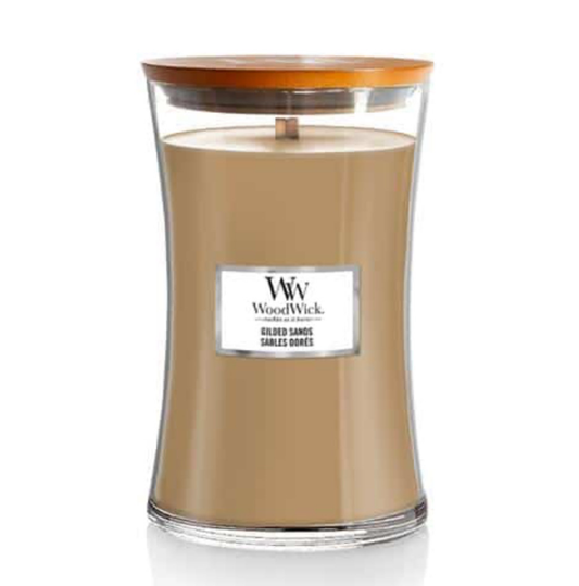 Woodwick large gilded sands