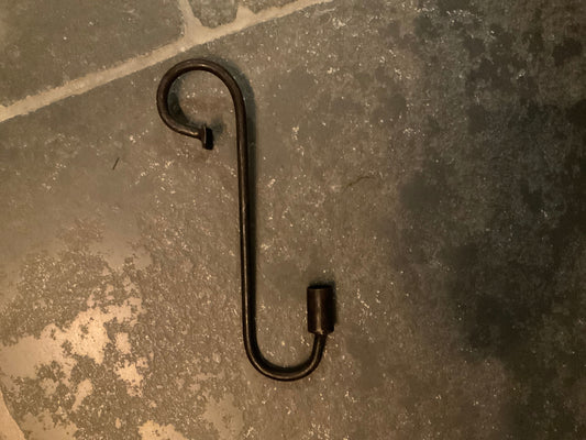 Glashaak voor dinerkaars 30cm