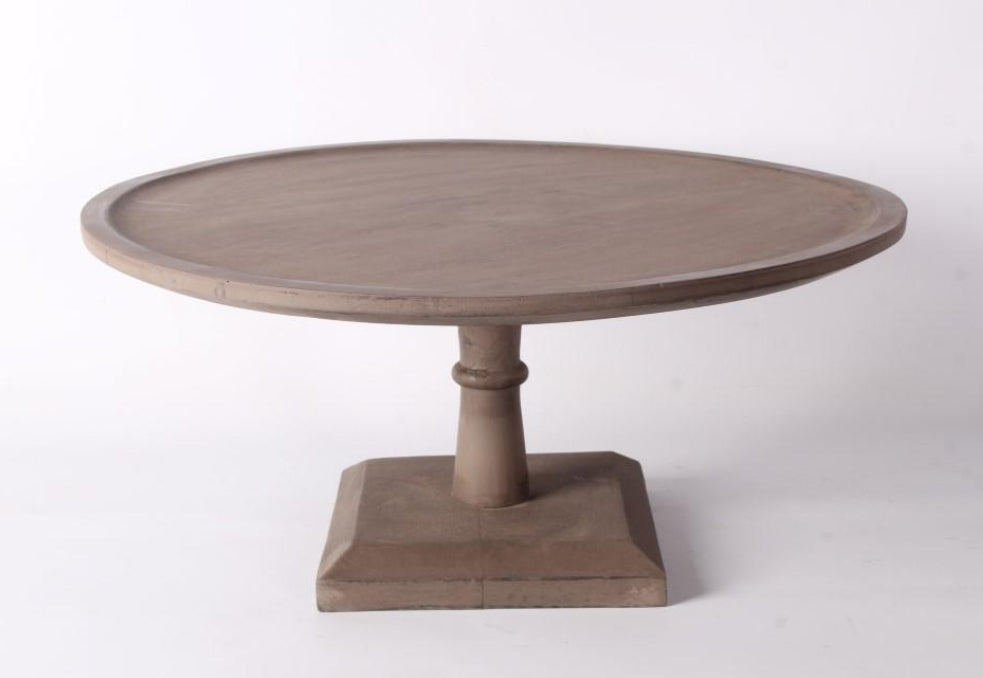 Grote schaal op voet doorsnede 50cm doorsnede