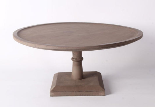 Grote schaal op voet doorsnede 50cm doorsnede