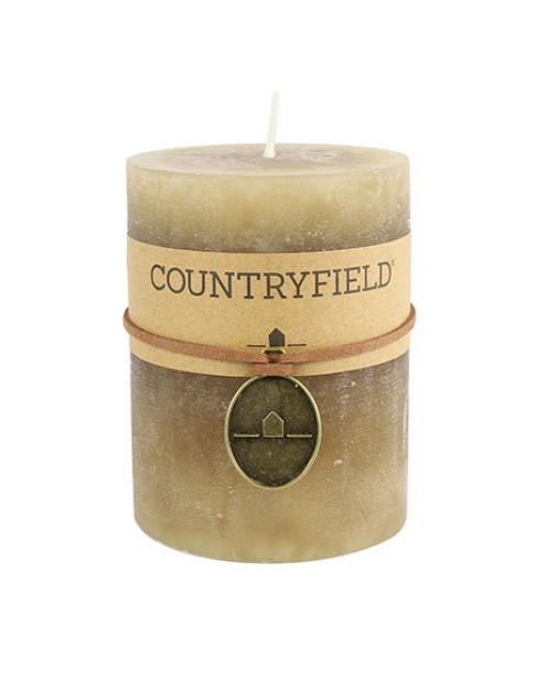 Beige kaars 10cm hoog