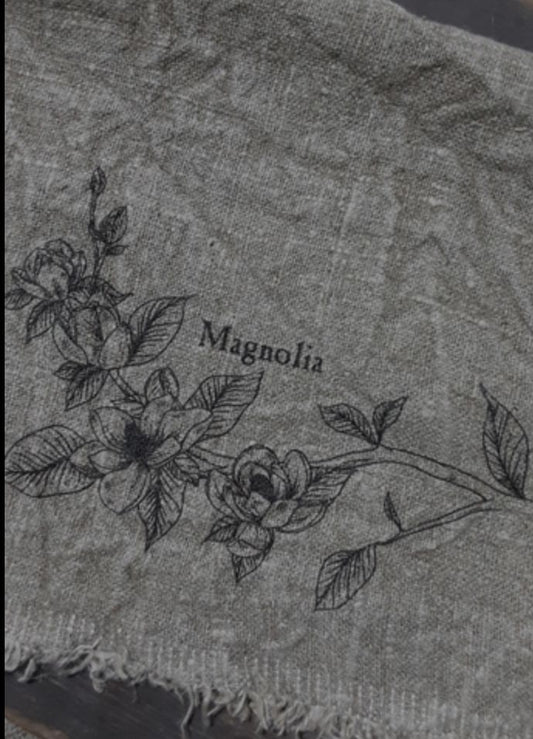 Shabby doek magnolia tak