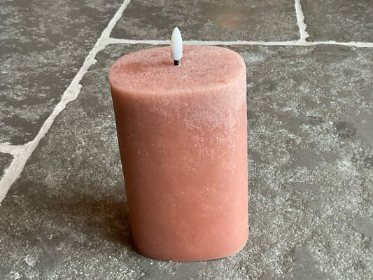 Stompkaars rustiek roze