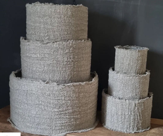 Linnen lampenkap 15cm