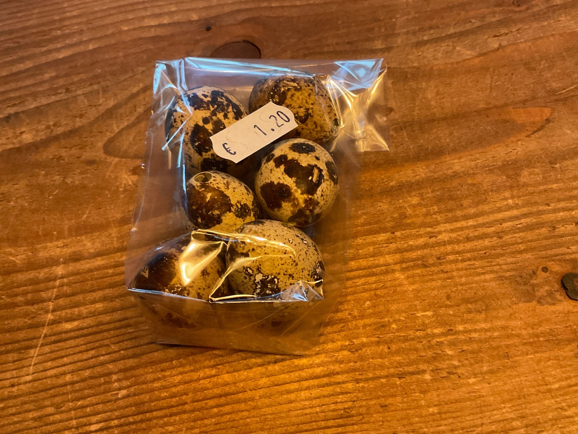 Kwarteleitjes 6 stuks