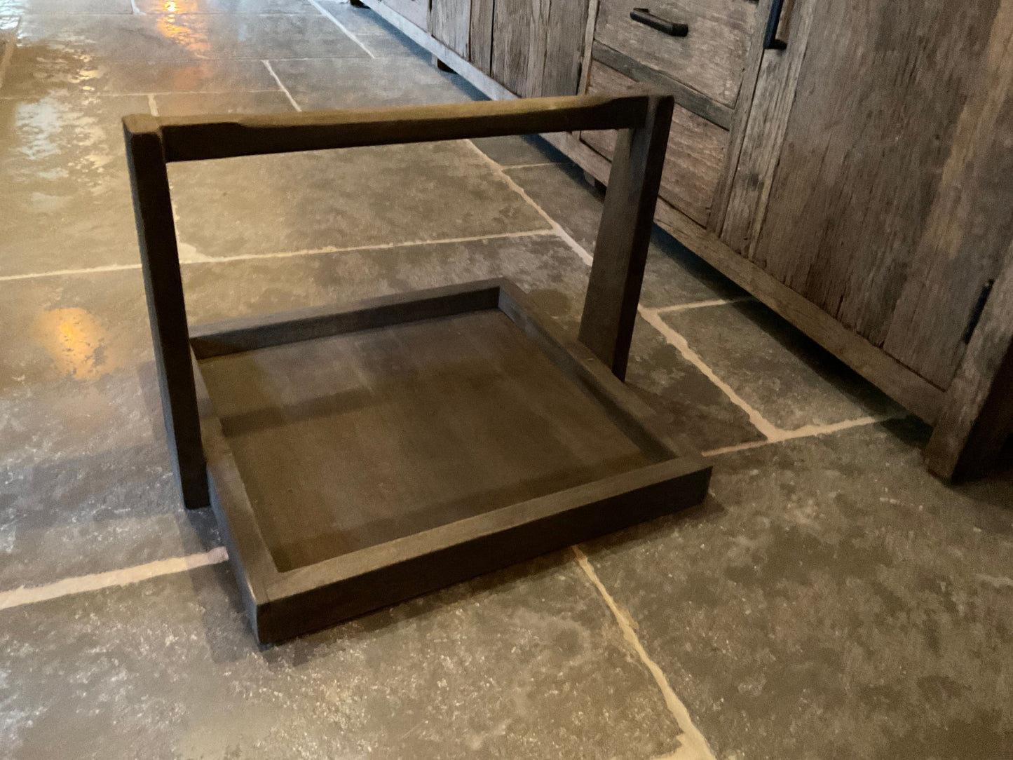 Dienblad met handvat 45x45x35