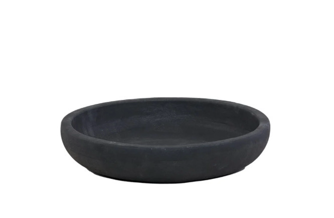 Still black kleine diepe schaal 35x7cm