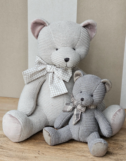 Grijze knuffel 27cm