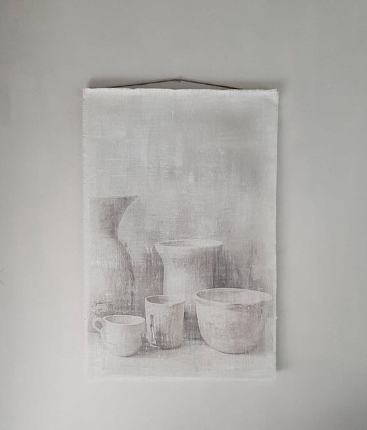 Kalkdoek potten