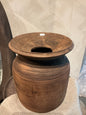 Houten vaas 32 x 28 cm