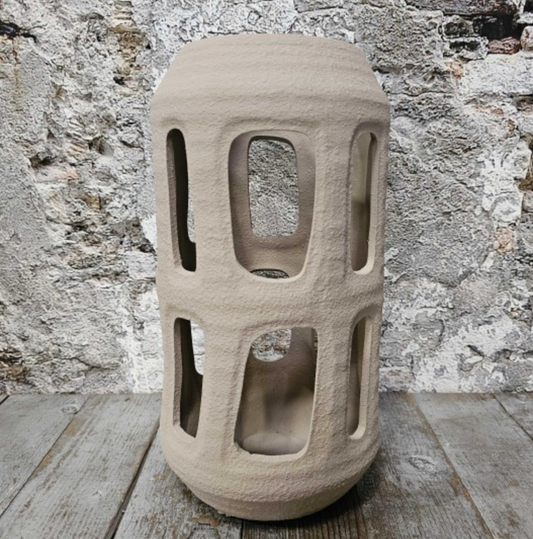 Kandelaar in  keramiek 20x38cm