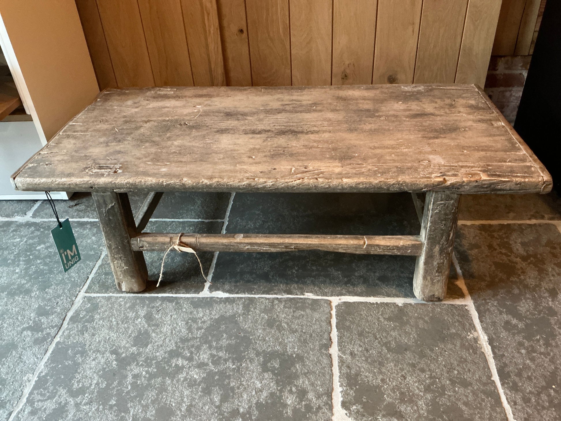 Oude salontafel china HxLxB 32x108x54cm