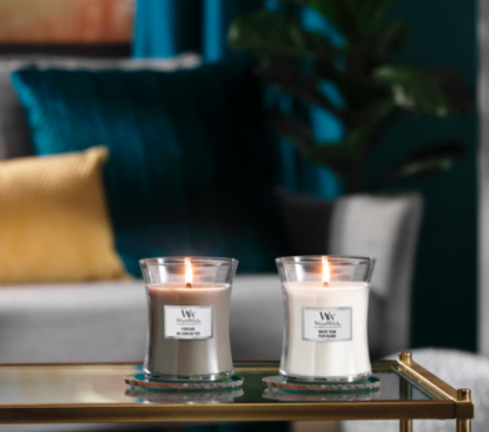 Woodwick medium fireside