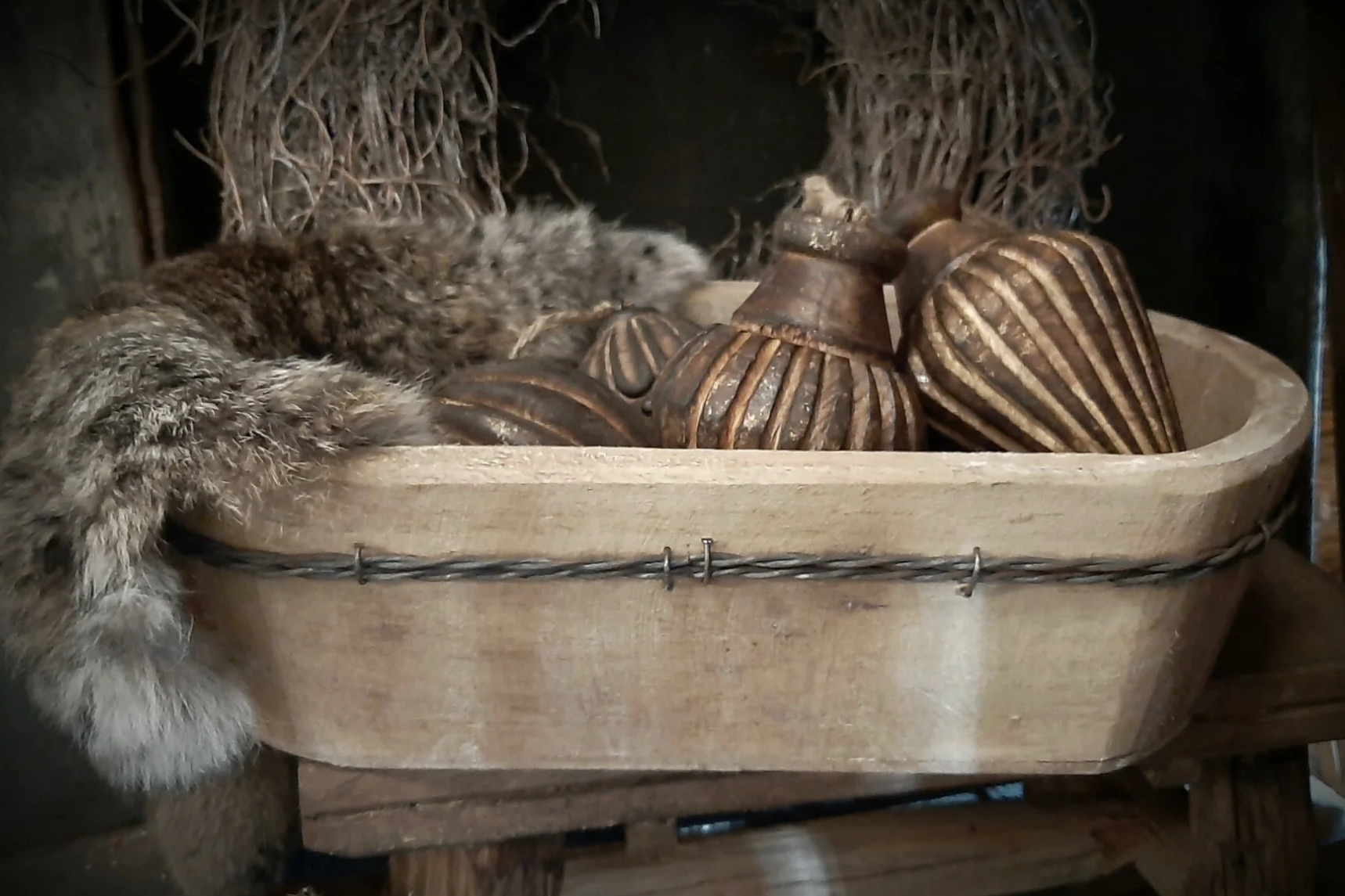 Ovale olijfbak 20x30cm