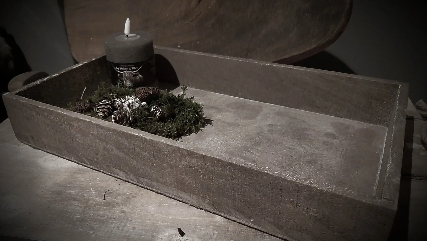 Rechthoekig dienblad 25x46cm