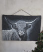 Wanddoek hooglander 70x100cm