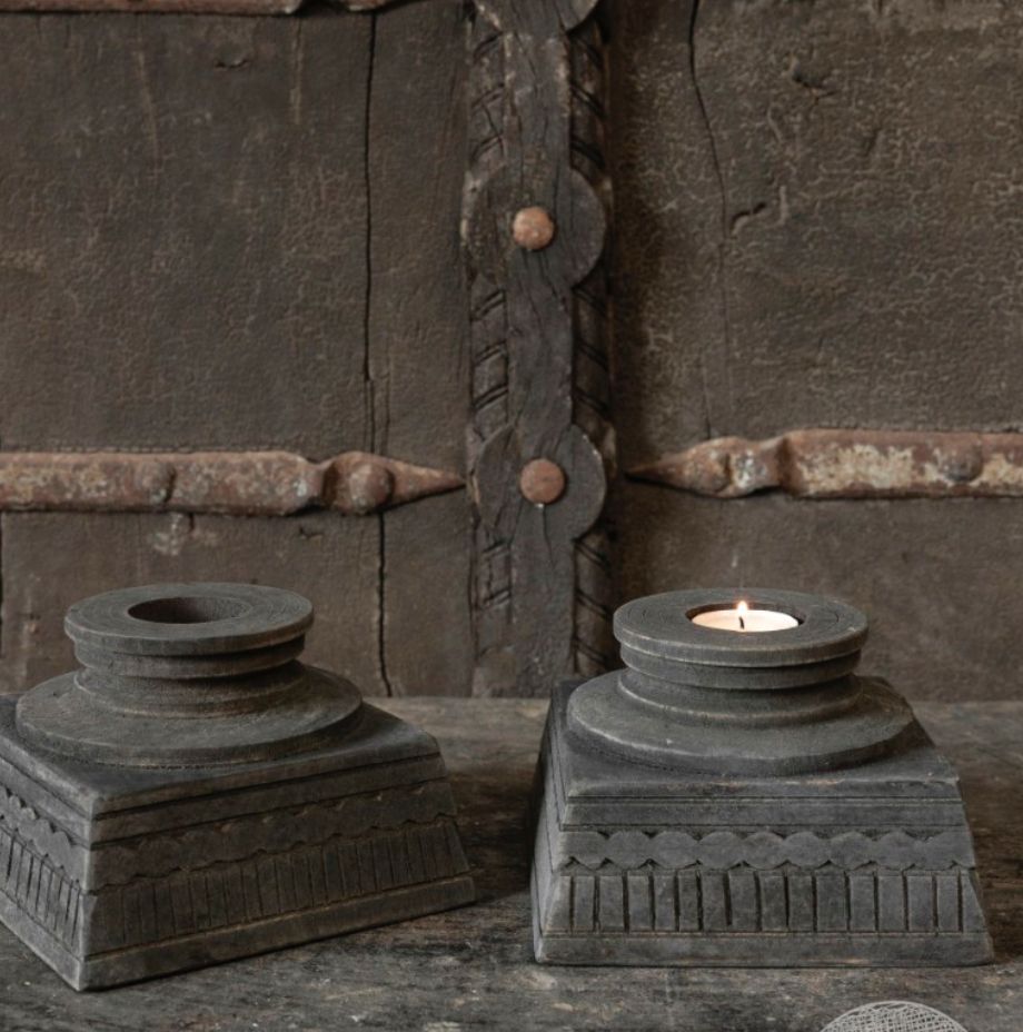 Kandelaar pura Afmeting ca. (HxBxD) 10x15x15 cm