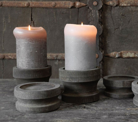 Kandelaar kayoa Afmeting ca. (HxBxD) 10x13x13 cm