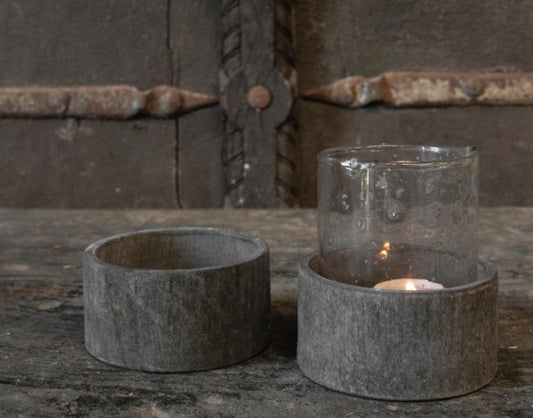 Kandelaar Potje voor kaars Afmeting ca. (HxBxD) 5x10x10 cm