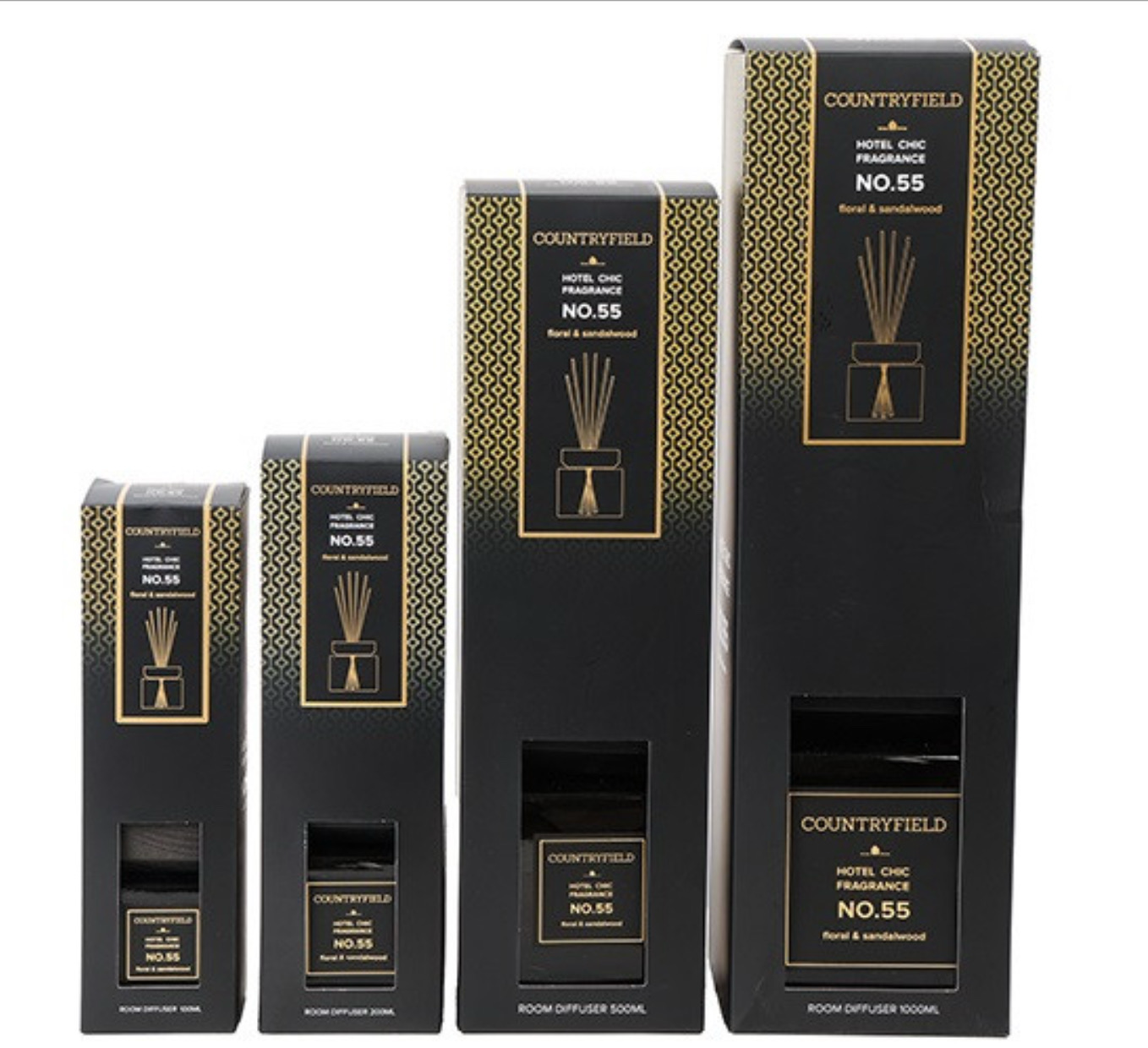 Geurstokjes hotel chic floral & sandalwood