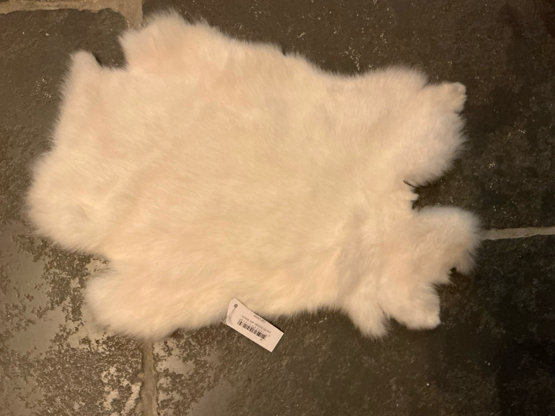 Konijnenvacht wit