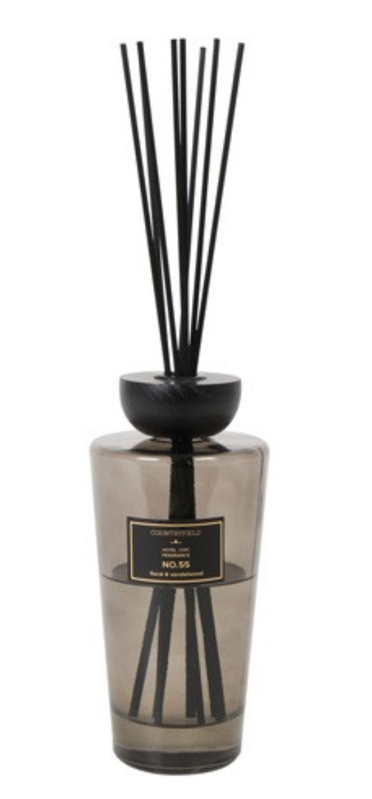 Geurstokje con No.55 XL antraciet-L11,5B11,5H23,5CM